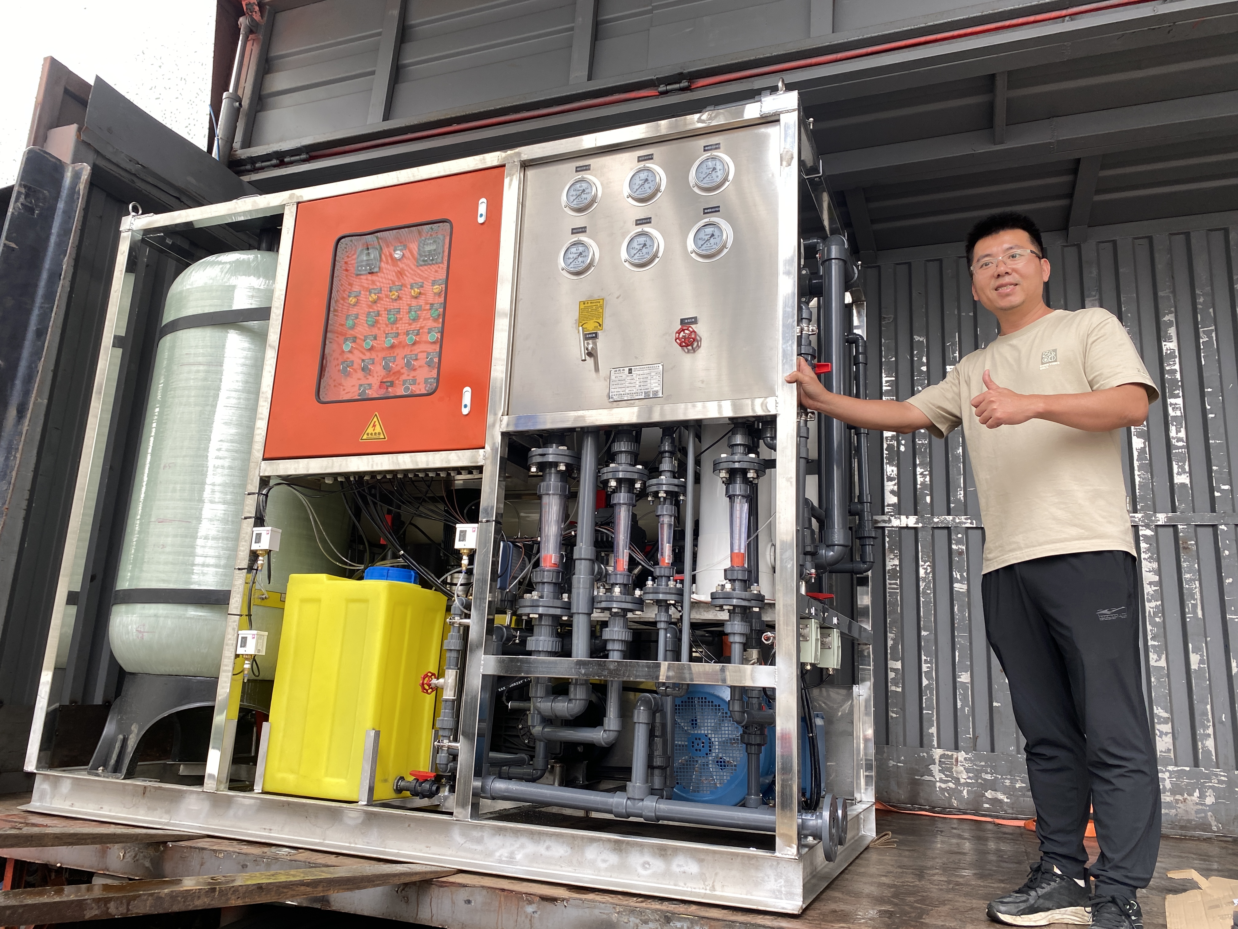 60吨/天海水淡化设备